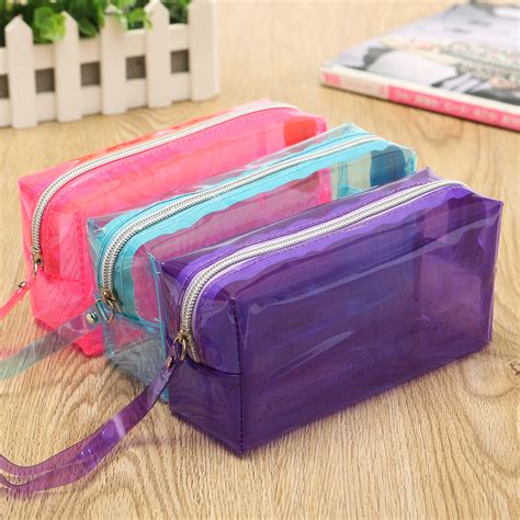 clear pvc cosmetic bags wholesale.